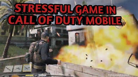 Stressful Game In Call Of Duty Mobile Codm Youtube