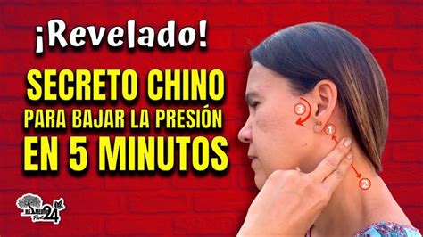 Secreto Chino Para Bajar La Presi N Arterial En En Minutos Sin