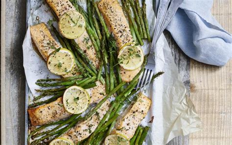 Zalm Met Citroen En Groene Asperges Libelle Lekker