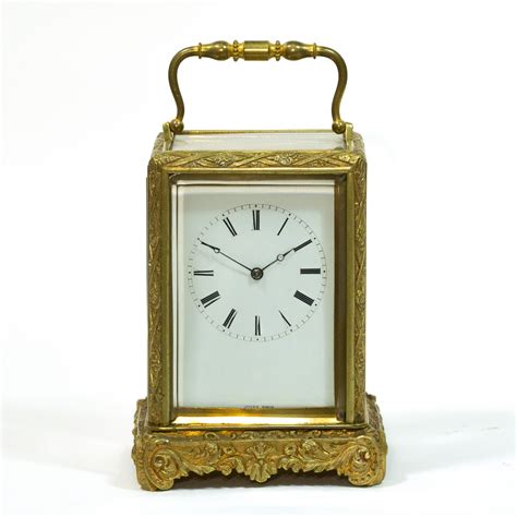 Jules Of Paris Bell Striking Carriage Clock Carlton Clocks