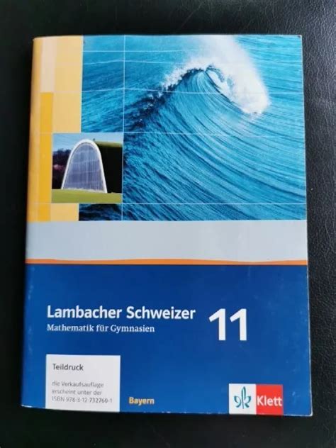 LAMBACHER SCHWEIZER Mathematik für Gymnasium Bayern Schülerbuch 11