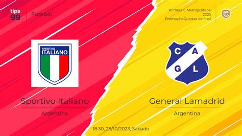 Sportivo Italiano X General Lamadrid Odds Casas De Apostas