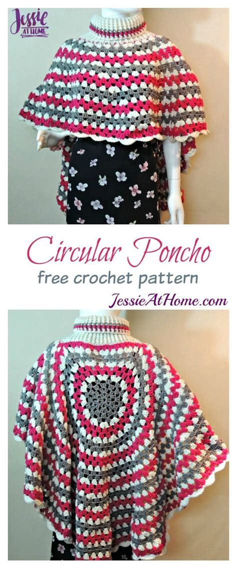 The Crochet Top Is Made With Two Different Colors And Patterns Including Red White