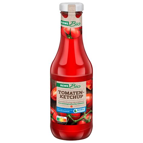 Entdecke Den REWE Bio Tomatenketchup 500ml Gesunder Genuss Pur