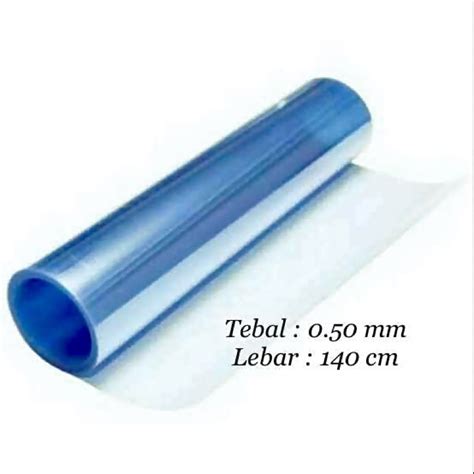 Jual Plastik Mika Rigid Kaku Bening Transparan Tebal 0 50 Mm Lebar 140