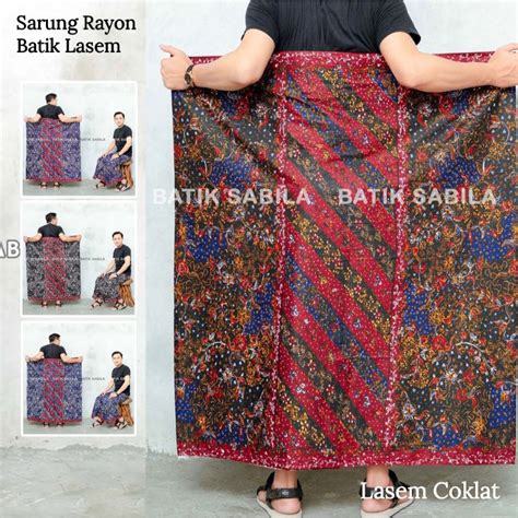 Jual Sarung Batik LASEM Sarung Batik Halus Sarung Dewasa Sarung