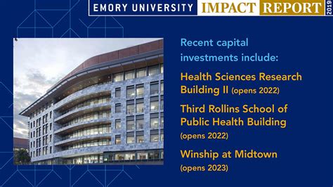 Economic Impact Impact Report 2018 Emory University Atlanta Ga