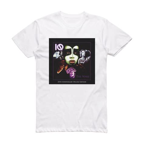 Iq The Wake Album Cover T Shirt White Album Cover T Shirts