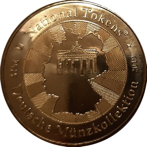 Token National Tokens Deutsche M Nzkollektion Heidelberg Federal