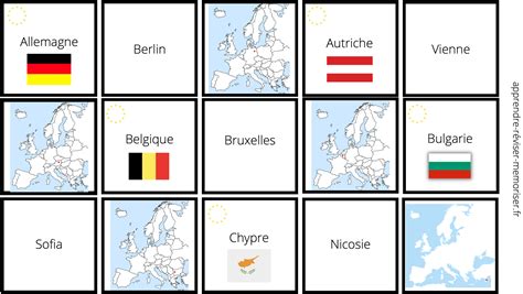 D Crypter Imagen Carte D Europe Avec Pays Et Capitales Imprimer