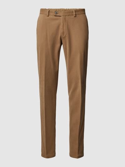 Hiltl Hose Mit Eingrifftaschen Modell Trento Beige Online Kaufen