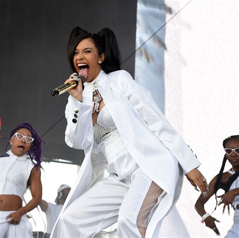 Cardi B Perform Onstage During The 2018 Coachella Valley Music And Arts