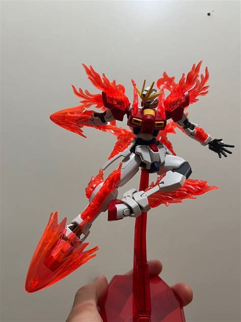 已砌無盒 所見所得 Hg 高達Try Burning Gundam build fighter 興趣及遊戲 玩具 遊戲類