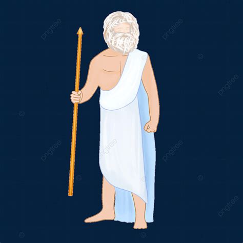 Zeus Hd Transparent, Zeus Clip Art, Zeus Clipart, Zeus, Ancient Greece ...