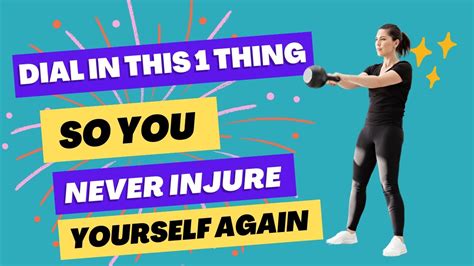 The 1 Thing To Do So You Never Injure Yourself Again Youtube