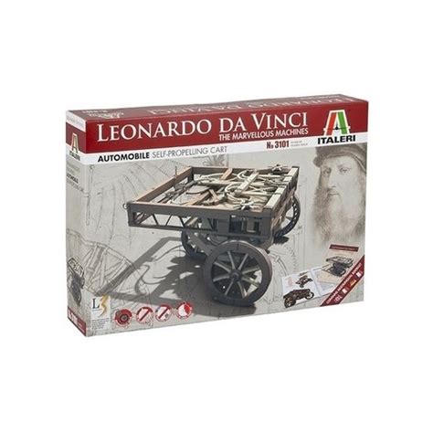 Italeri Model Kit Leonardo Da Vinci Self Propelling Cart Toys Buy