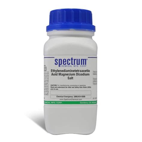 Ethylenediaminetetraacetic Acid Magnesium Disodium Salt Spectrum