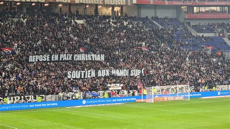 Ambiance Avant Match Ol Rennes Janvier Parc Olympique