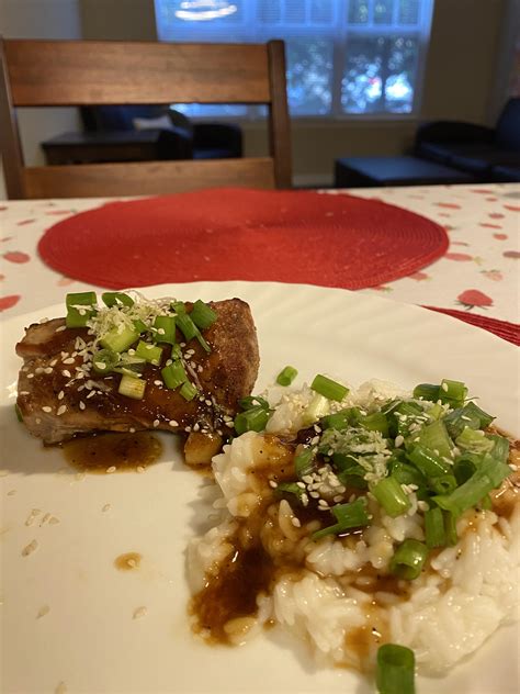 [homemade] Bulgogi Pork Tenderloin With Lime Rice R Food