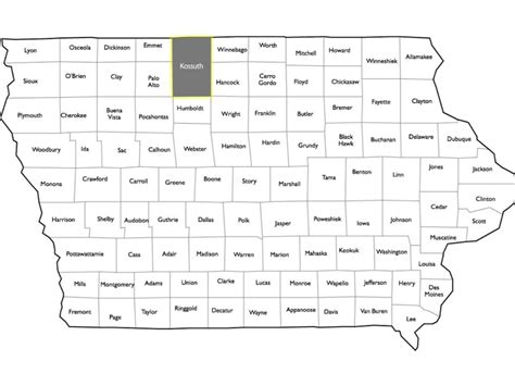 Iowa Map With Counties Zip Code Map | Images and Photos finder