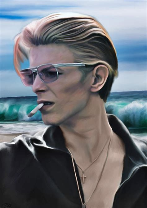 David Bowie Digital Art by Tanya Cordy - Fine Art America