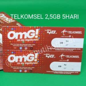 Harga VOUCHER DATA KUOTA TELKOMSEL 2 5GB 2 5 GB 5HARI VDid