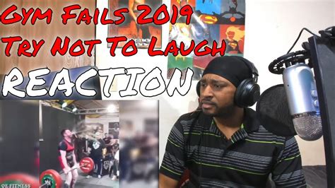 Gym Fails Try Not To Laugh Davinci Reacts Youtube