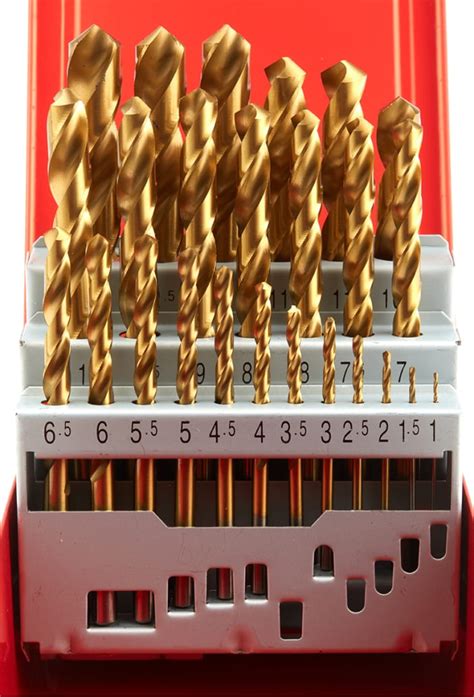 RS PRO RS PRO 25 Piece Twist Drill Bit Set For Metal 13mm Max 1mm