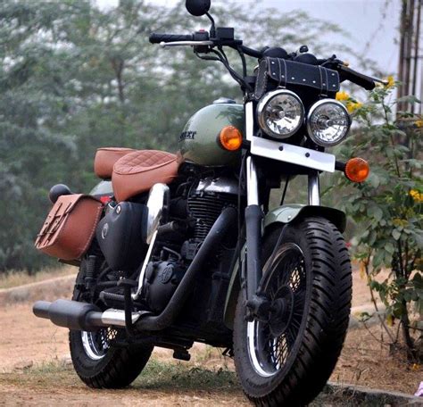 Perfectly Modified Cc Royal Enfield Bullet By Puranam Designs