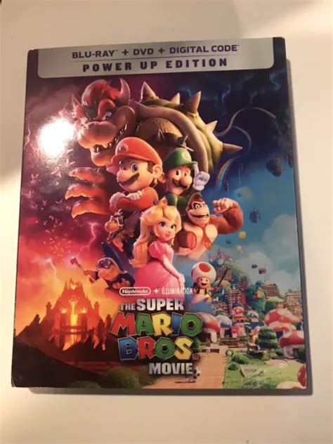 Super Mario Bros Movie Power Up Edition Blu Ray Dvd Digitale Eur