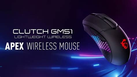 Msi Launches Clutch Gm Lightweight Series Gaming Mice