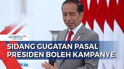 Mk Gelar Sidang Lanjutan Gugatan Pasal Presiden Boleh Kampanye Youtube