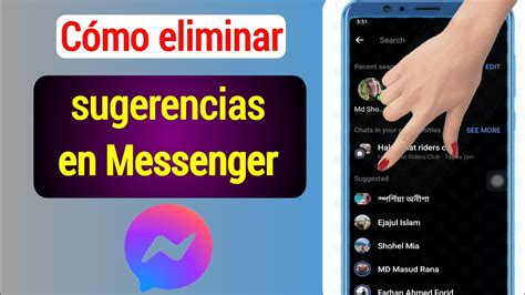 Cómo eliminar sugerencias en Messenger 2023 Cómo eliminar personas