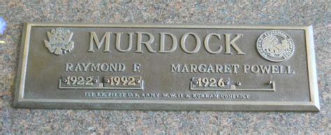 Raymond Fordyce Buck” Murdock 1922 1992 Find A Grave Memorial