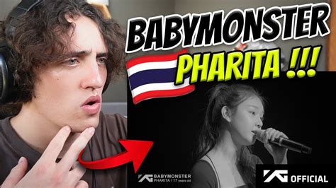 Babymonster Pharita Live Performance Reaction Youtube