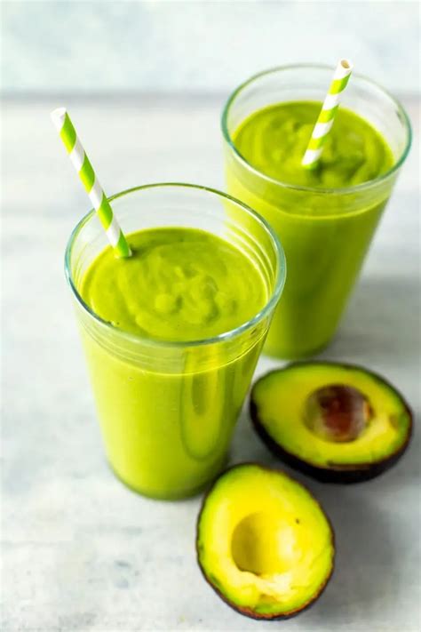 The Creamiest Avocado Smoothie - The Girl on Bloor