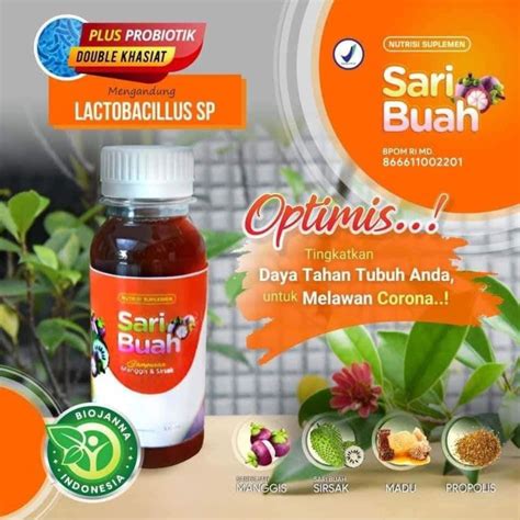 Jual Sari Buah Sb Minuman Kesehatan Biojanna Imunitas Tubuh