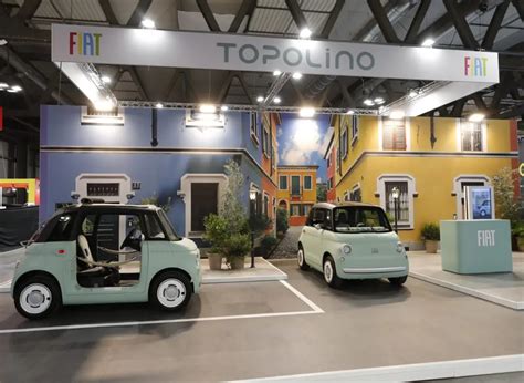 La Nuova Fiat Topolino All Eicma Con Lo Spirito Dolce Vita Foto