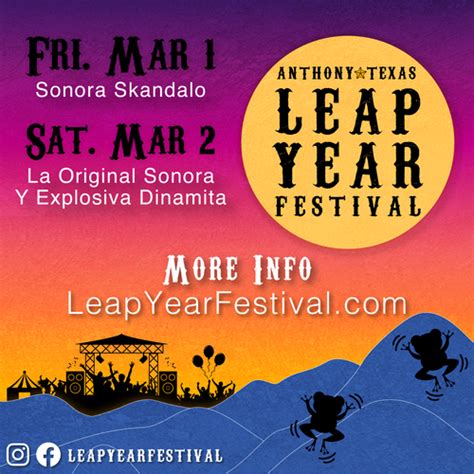 The City Magazine | Anthony Texas Leap Year Festival 2024