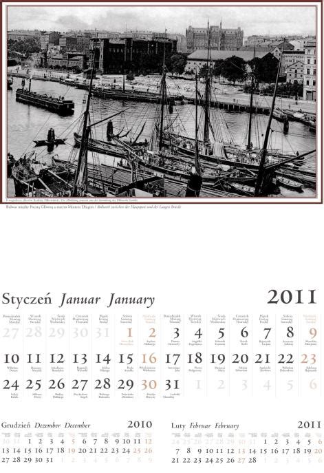 Szczecin Na Starej Fotografii Kalendarz 2011 Stettiner Kalender