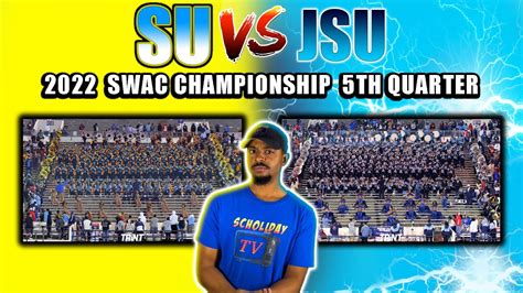 Southern Vs Jackson State Th Quarter Swac Championship Jsu Su