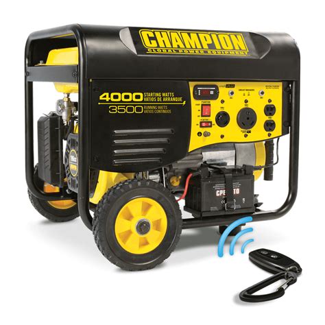 Champion Power Equipment 40003500 Watt Rv Ready Portable Generator