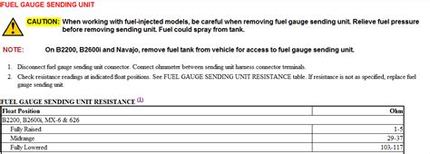 How To Check Fuel Gauge And Sender