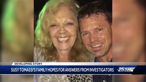 Susy Tomassis Son Hoping For Answers As Sheriffs Office Prepares To