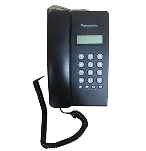 Buy Panasonic Kx Ts Sx Corded Landline Phone Black Online In India