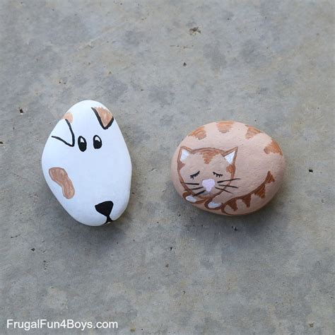 50 Awesome Rock Painting Ideas Frugal Fun For Boys And Girls