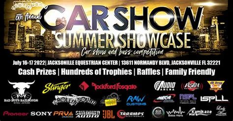 7th Annual Summer Showcase Car Show Jacksonville Equestrian Center