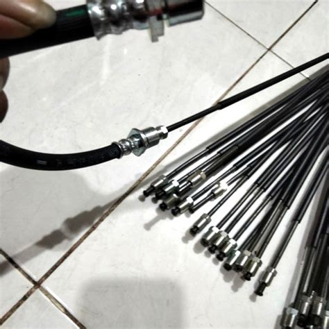 Jual Pipa Rem Mobil Selang Rem Besi Nepel Diameter Mm Panjang Cm