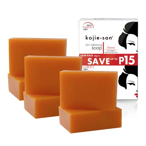 Kojie San Skin Lightening Kojic Acid Soap 2 Bars 65g