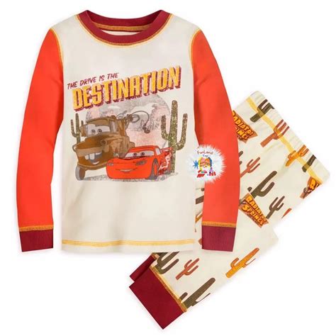 Jual Disney Cars Lightning Mcqueen And Mater Pajama Pals Shopee Indonesia